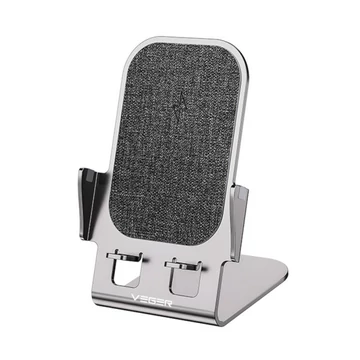Veger Y53 Wireless Asztali Gyorstöltő Ezüst