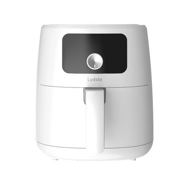 Lydsto Airfryer 5L Nagy Kapacitású Okos Légsütő 1700w, Időzítő, Tapadásmentes bevonat, Extra grillrács, Kikapcsolási memória