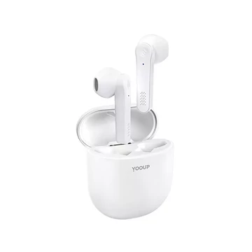 Bluetooth fülhallgató, headset YooUp E09 Serenity fehér