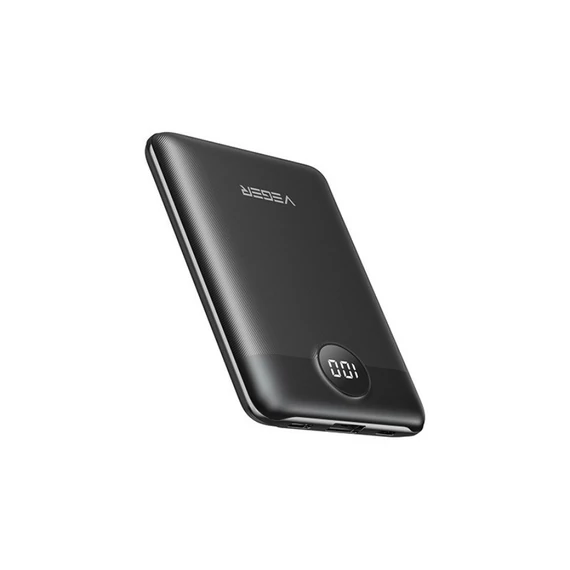 Veger S11 (VP1140) Mini PD 22,5W QC 3.0 Power Bank 10000 mAh Fekete