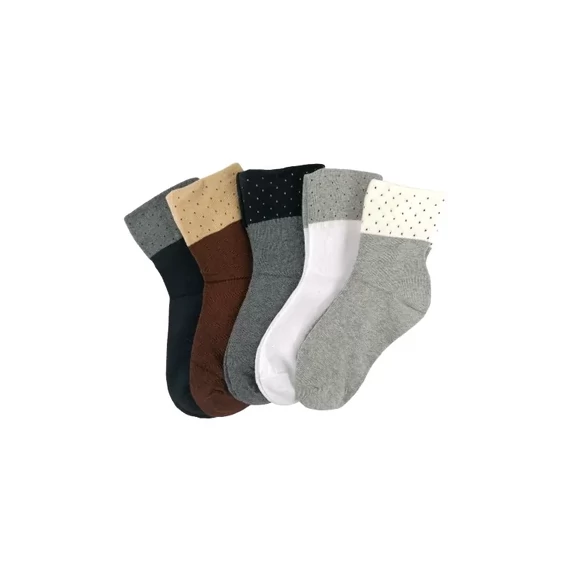 Mr. Pamut Női gumi nélküli pamut zokni. 5 pár 35-38