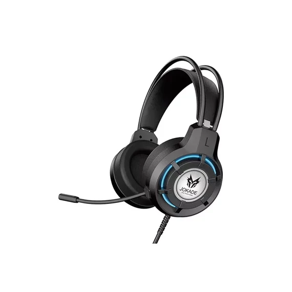 Jokade JD053 HuiHAi Vezetékes Gamer Fejhallgató fekete