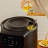 Cecotec Cecofry Rain Forrólevegős Sütő 5,5 L integrált olajladagoló, 7 fokozatú, fejlett technológiával, 1550 W 