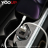 Kép 4/4 - YOOUP C01 Lasting Power kettős portos autós USB töltő (fekete)